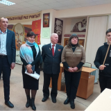 Экскурсия Дмитрия Зацепина для участников совещания преподавателей истории колледжей Ульяновской области.